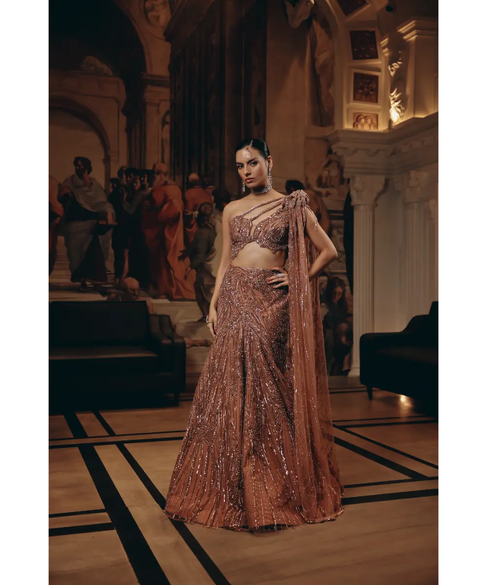 ADAARA COUTURE - Celestial Bronze Couture